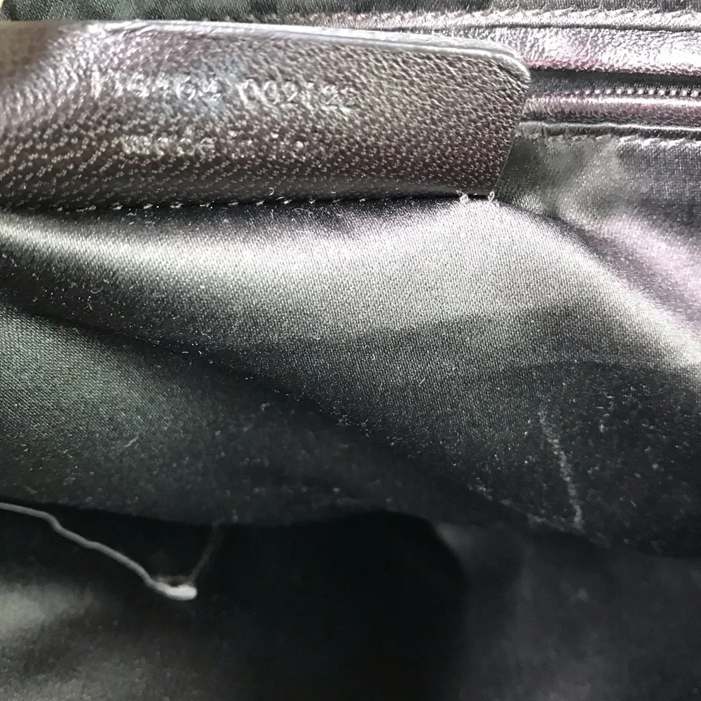 💎 RARE 💎 YSL MUSE TOTE LEATHER STATEMENT BAG EMBOSSED - Picture 7 of 16